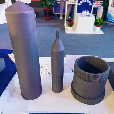 品質  Continuous Casting Graphite 1.85 g/cm3 Isostatic High Density Graphite Block 工場