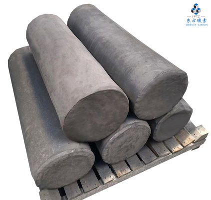 品質  Anti Corrosion Sintering Graphite Round Rod 100Mpa High Temperature Resistance 工場