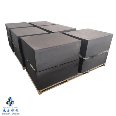 品質  High Purity Carbon Crucibles Graphite Block 1.80 G/Cm3 High Temperature Resistance 工場