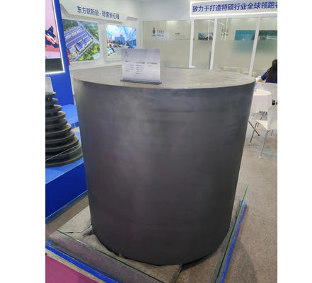 暖房用 溶解炉用 滑らかな同動性グラフィットブロック 100 Mpa 圧縮強度