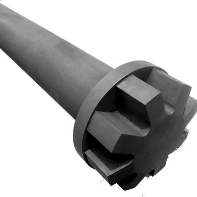 ブラックグラフィット溶接ブロック 30 Mpa アルミナ脱ガスローター用