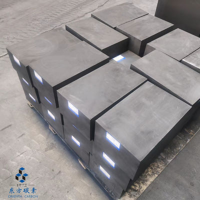 高密度鋳造 グラフィットブロック 同位グラフィット 135 Mpa 圧縮強度