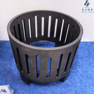 ポリ結晶シリコングラフィットブロック ダークグレー 50 Mpa 折りたたみ強度