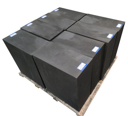 115 Mpa ダークグレーグラフィットブロック 高温耐性を持つ同定性
