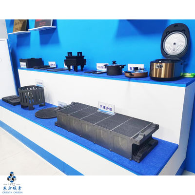 グラフィットの断熱部品のグラフィットブロックと真空溶融のためのベース